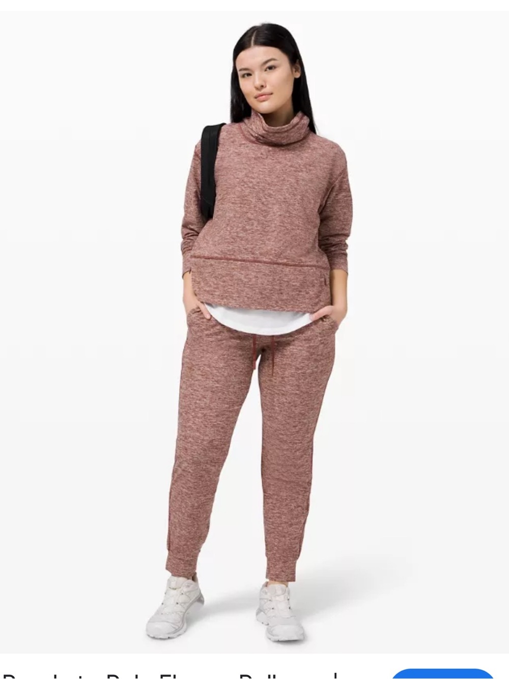lululemon athletica Ready-to-Rulu Jogger Pants/ Cowl top sweatsuit (both pieces)